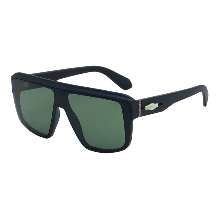 Flat Top Square Uni One Piece Unisex Retro Sunglasses 490863